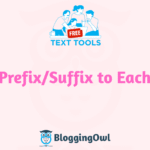 Add Prefix/Suffix to Each Line